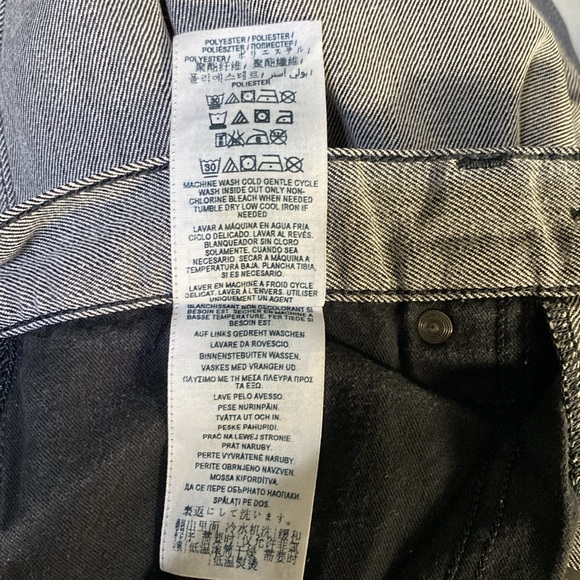 G by Guess Men’s Black/White Pants Size 32 Korbin Slim Fit - Picture 6 of 11